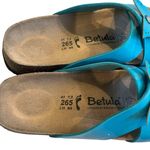 Betula by Birkenstock Bright Blue Butterfly Accent Sandals, Sz EU 41 / US 10 Photo 12
