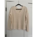 Everlane $118 New  the Slouchy V-neck in Cotton Sweater - XS - canvas Photo 7