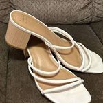 A New Day White Blakely Mule Heels 11 Photo 0