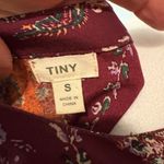 TINY Anthropologie bohemian boho peasant patchwork Gwen drop waist shirt dress s Red Photo 6