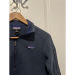Patagonia  Women's Better Sweater 1/4-Zip Quarter Fleece Jacket Navy Size Small Photo 3