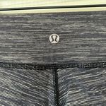 Lululemon Black / Grey Marled Capri Leggings Photo 7