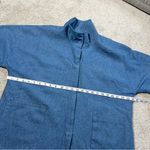 Emerson Fry Women’s Denim Layering Jacket Shell Button Front in Indigo Denim S Blue Photo 12