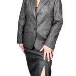 Vintage Evan Picone Two Piece Wool Skirt Suit Gray Vintage Size 8 Modern Size 0 Photo 1