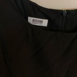 Moschino Vintage | 90’s Y2K Cheap & Chic Black Ribbed Fit & Flare Mini Size 6 Photo 4