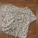 Derek Heart Floral Crop Top Size Large Photo 3