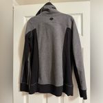 Lululemon athletica Post Chaturanga Pullover Black/Ambient Grey -Size 4 Photo 4