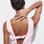 ZARA Dress Mini Pink Rhinestone Wedding Party Coctail Night Out Photo 13