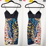 NICHOLAS Spring Floral Bonded Bra Silk Cocktail Dress Size 0 Photo 3