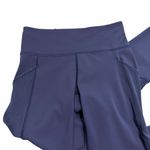 Lululemon Leggings Womens Size 4 Navy Blue Wunder Under Sheer Inserts Activewear Photo 5