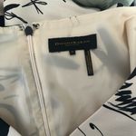 Donna Karan Black and White Pleated Mini Dress Photo 2