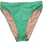 J.Crew High-rise bikini bottom in Canteen Green S NWT Photo 0