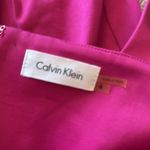 Calvin Klein Pink Sleeveless Sheath Dress Size 4 NWT Cotton Spandex Photo 8