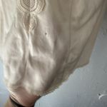 Source Unknown Vintage Womens Camisole Medium Satin Lace Floral Trim Rose Detail 80s Lingerie Photo 3