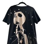 Disney Nightmare Before Christmas Jack Skellington Black Graphic T-Shirt Small Photo 3