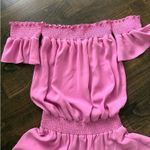 Amanda Uprichard  Dress Pink Silk Photo 1