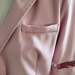 Saint Genies Pink Chain Accent Blazer Jacket Dress Size 6 Photo 4