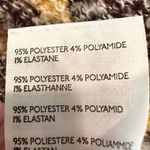 Urban Outfitters Aster Fuzzy Striped Boho Mini Skirt Women's Medium Yellow Y2K Photo 8