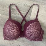 Victoria's Secret Victoria’s Secret 34DD Perfect Shape Bra Wine Purple Convertible Straps Photo 2