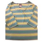 Forenza Vintage  Y2K knit striped top sz Large Photo 2