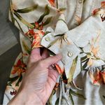 Chico's Chico’s Tunic Top Button Down Tropical Floral Mini Dress 1 Photo 4