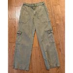 Young Fabulous and Broke Young Fabulous Broke green wide leg cargo pant size M Photo 1