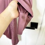 Bohme  Blaise Long Sleeve High Neck Mauve Midi Dress Size‎ Medium Photo 3