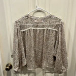 Bishop and Young  Cropped Button Down High Low Shirt size‎ Large Photo 7