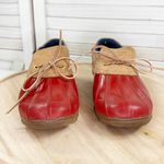 Sperry Saltwater Duck Boot Shoes Red Tan Womens 9 STS85632 Photo 1