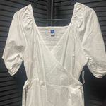 Old Navy  White Puff Sleeve Blouse Photo 2