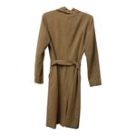 Classiques Entier  Nordstrom‎ Wool Lightweight LengthTrench Coat Dress Tan Size 6 Photo 1