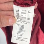 Venus Velvet Y2K Colorblock Dress Sz 6 Burgundy Holiday Glam Deep V-Neck Sexy Photo 8