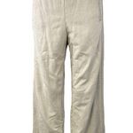 NAP Beige Elastic High Waist Wide Leg Pull On Lounge Wear Trouser Sweat Pants S Photo 0