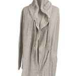 Athleta  Vista Wrap Heathered Grey Sweater Hoodie Sweatshirt Size XS Photo 1