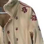 Lucky Brand  Women's‎ Size Small Embroidered Boho Full Zip Sweater Jacket Photo 3