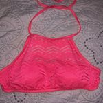 High Neck Hot Pink Bikini Set Photo 1