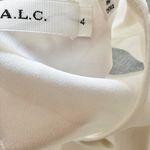 A.L.C. white sleeveless blouse with grommet cut out Annette top Photo 1