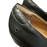 Nurse Mates  Pillow Top Black Leather Clogs Size 10 Photo 4