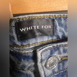 White Fox Boutique Take My Picture Denim Maxi Skirt – Blue Wash. size XS. NWT Photo 8