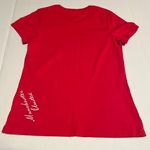 Manchester United EST. 1878 women's XL‎ red soccer sports t Photo 5