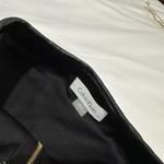 Calvin Klein  Women's White / Black Floral Lace Faux Leather Sheath Dress Sz 2 Photo 9