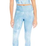 NWT! Live Electric Tye Dye Fitness Yoga Athletic Leggings Blue Photo 2