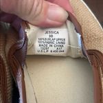 CHAPS  Jessica Burlap Slip-On Shoes with Brown Trim Size 9 Photo 5