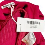 Reformation  Eunice Top W/ Gold Heart Embellishment, Rhubarb, 8 (US) Photo 10