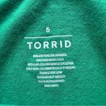 Torrid  Foxy High Neck Tank women’s Sz 5 Summer Tunic pullover tank Kelly Green Photo 1