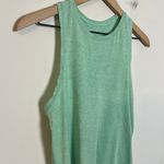 Lululemon - All Tied Up Tank Pima Cotton Green Athletic Gym Workout Yoga Running Photo 3