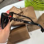 Burberry  Marriane cat eye Black Sunglasses 🤍 Photo 8
