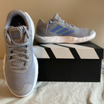 Adidas Women’s Size 6.5 Amplimove Trainer Grey & Blue Athletic Shoes NEW IN BOX Photo 0