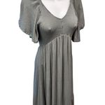 Baltic Born Felicity Smocked Midi Dress Sz S Dusty Sage Spring Summer Boho Photo 1