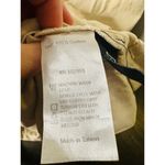 ROSETTA GETTY Beige Twill Cotton Short Sleeve Button Front Dress Size 6 Photo 10